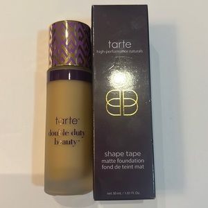 Tarte Shape Tape Matte Foundation in Medium Golden NEW in Box
